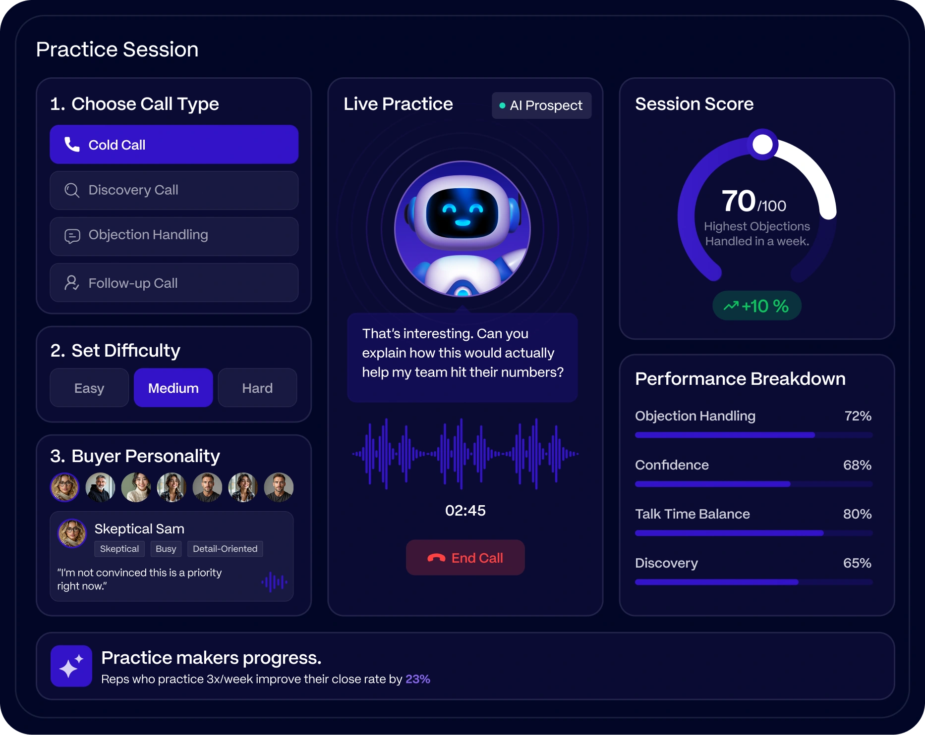 Confident customer calls — without weeks of waiting. product screenshot for Suave Creators software development