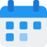Calendar icon for disconnected Suave CRM scheduling
