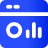 Forecasting dashboard icon for custom CRM software development