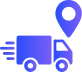 Logistics freight CRM architecture icon for custom CRM software
