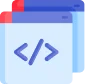 Native UI code icon for Suave Creators mobile app development