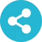 Shared logic share icon for Suave Creators React Native development