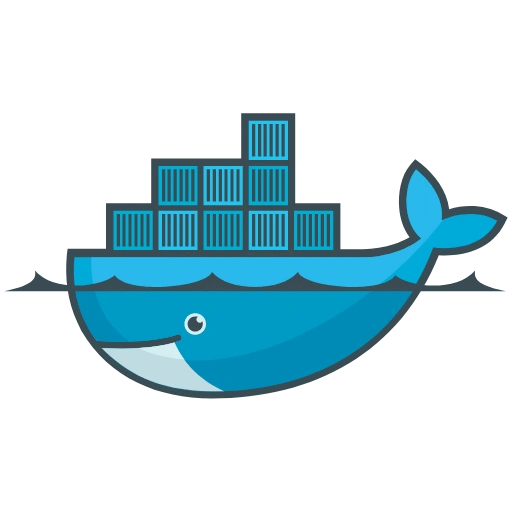 Docker technology logo for Suave Creators cloud engineering
