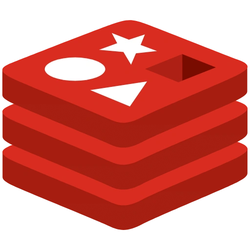 Redis logo for in-memory caching in enterprise systems