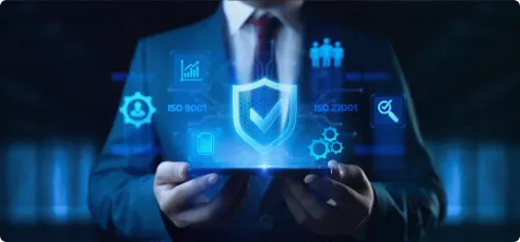 Scalable & Secure benefit visual for Suave Creators software services