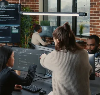Software engineers building scalable web applications
