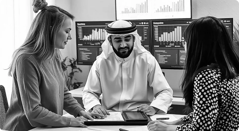 UAE and India software teams collaborating on an enterprise ERP project