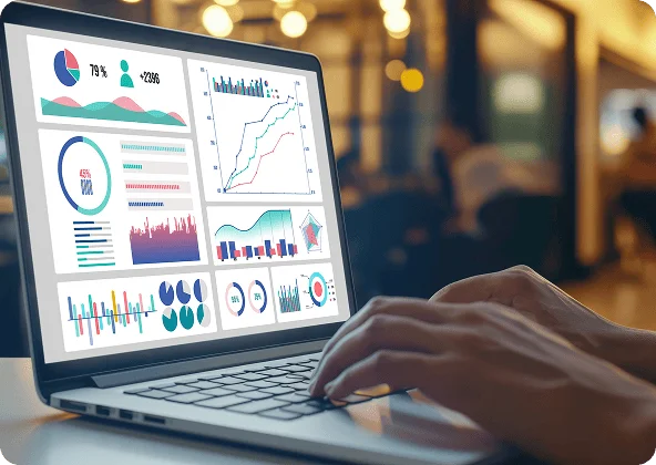 Frontend dashboards stack for custom CRM software development