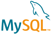 MySQL logo for relational enterprise database storage
