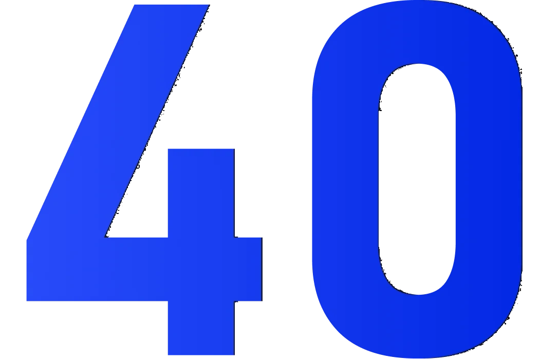 40 percent of websites run on WordPress