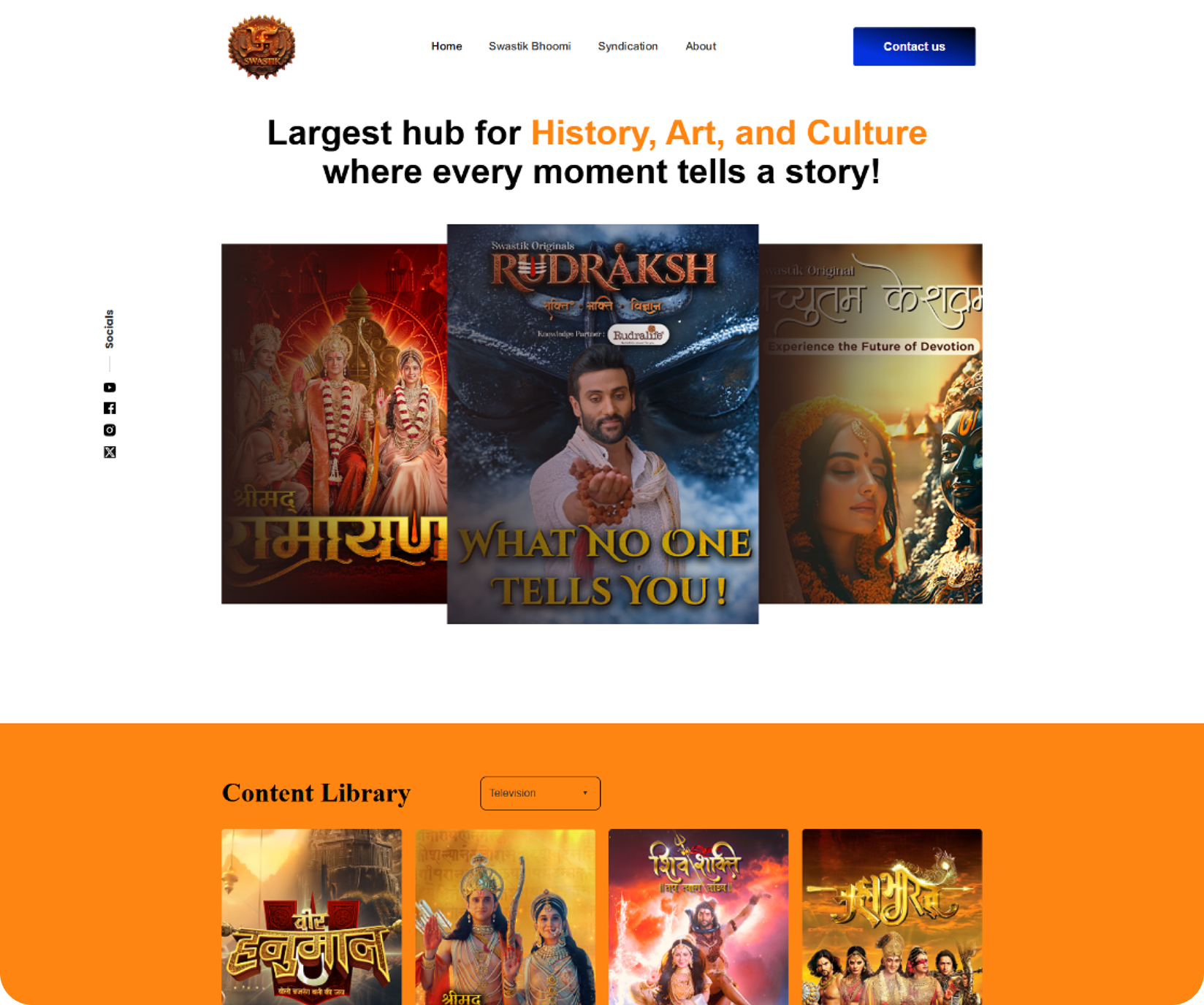 Swastik culture hub website for history art and culture content