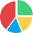 Real-time sales analytics icon for AI CRM revenue reporting