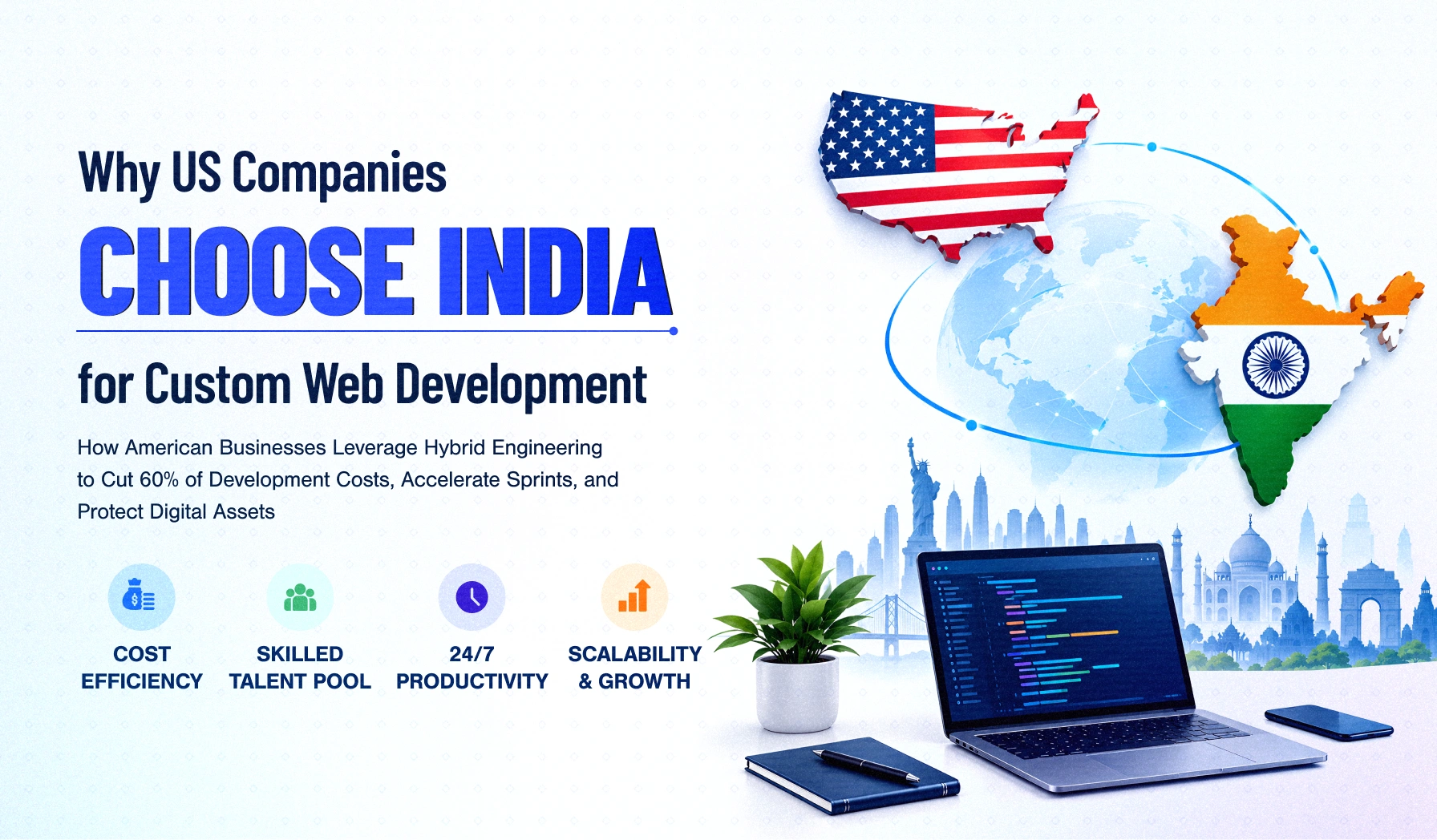 Why the India Market Is the Strategic Choice for US Web Development in 2026 Why the India Market Is the Strategic Choice for US Web Development in 2026