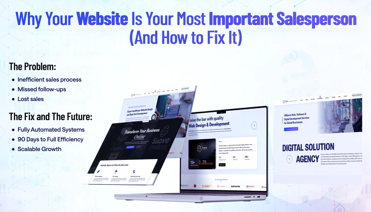 Why Your Website Is Your Most Important Salesperson (And How to Fix It)