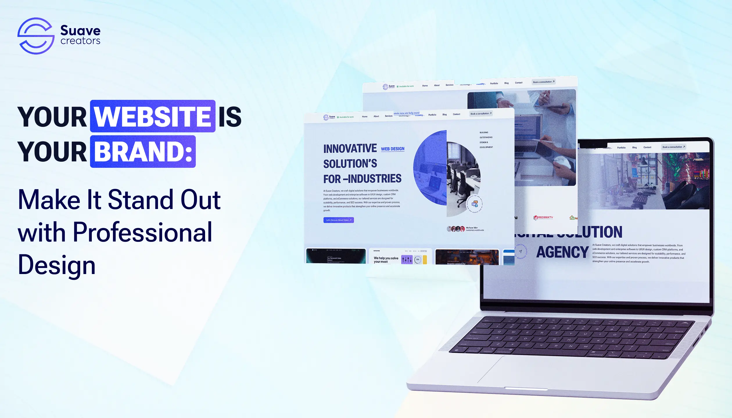 Your Website is Your Brand: Make It Stand Out with Professional Design